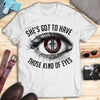 Mustang Art T-shirt - She's got to have Mustang Eyes T-shirt