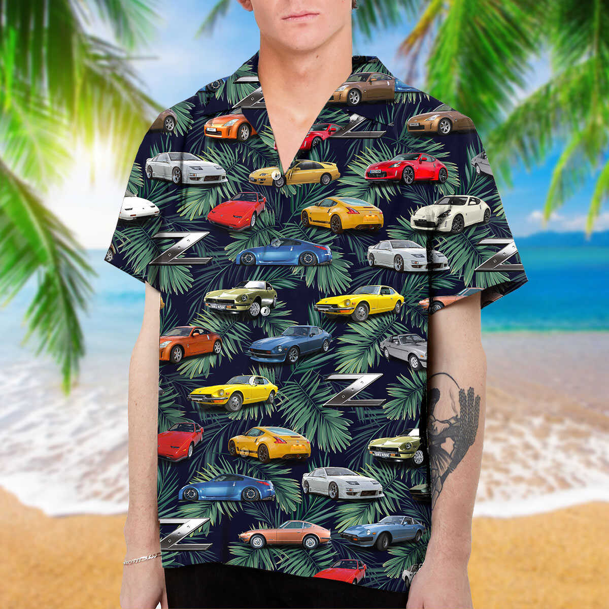 Z-car Collection Art Hawaiian Shirt
