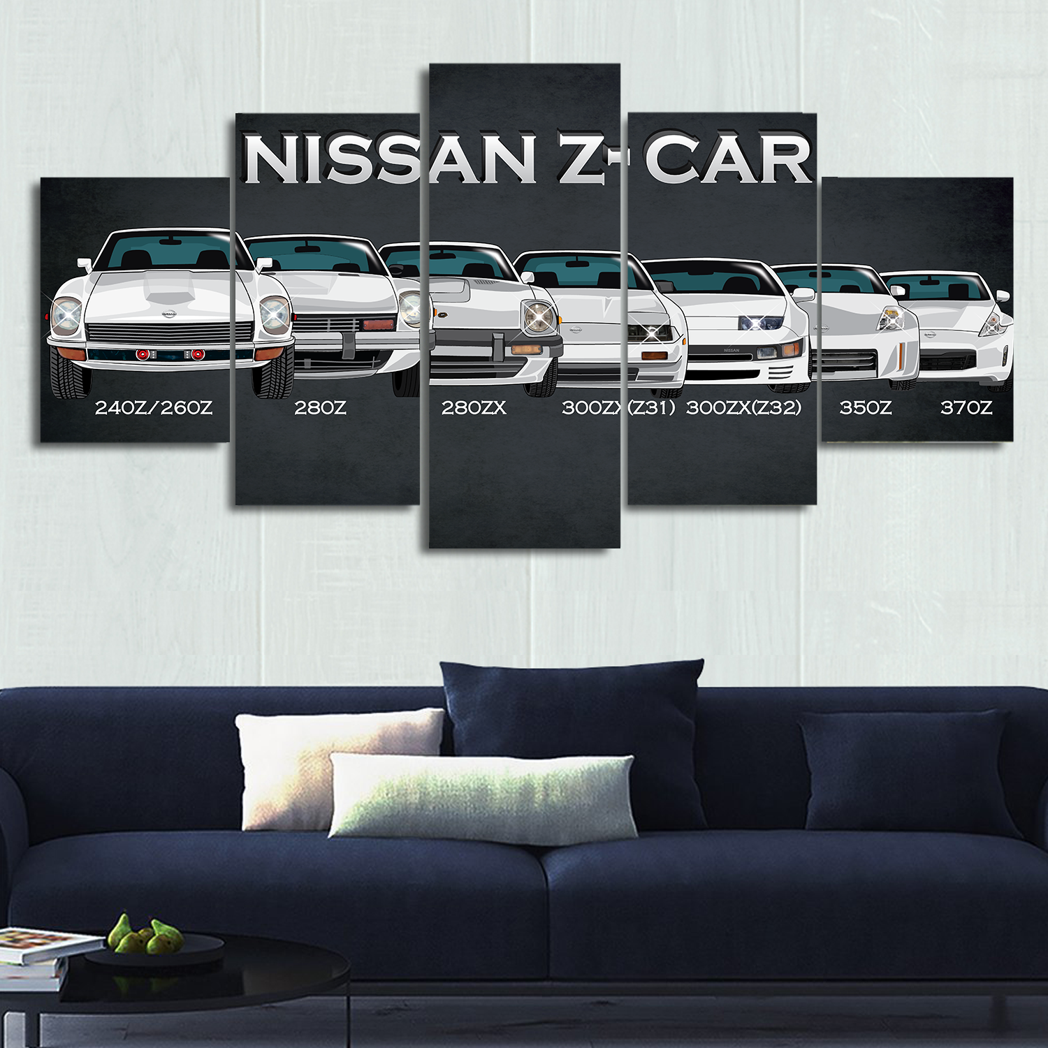Nissan Z-car Canvas Wall Art