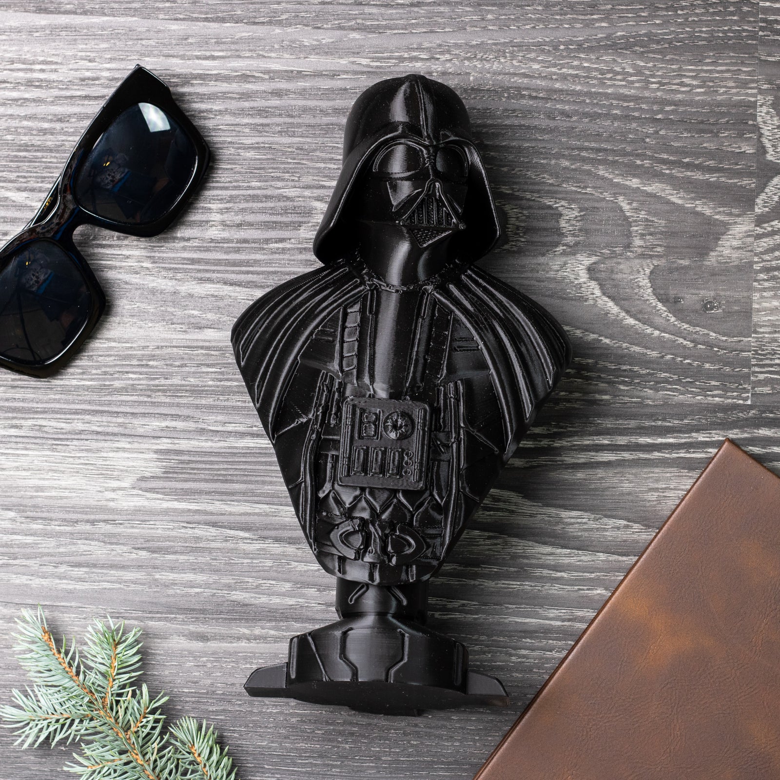 Darth Vader Half-Body Figurine - 3D Printed Darth Vader Model - SW3DPA1