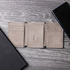 Vette Silhouette Collection Engraved Leather Trifold Wallet