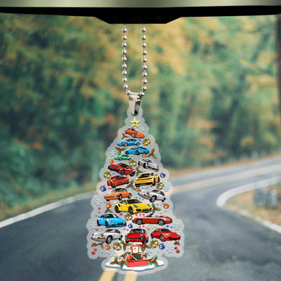 911 In-car Hanging Ornament - Christmas Tree From All 911s