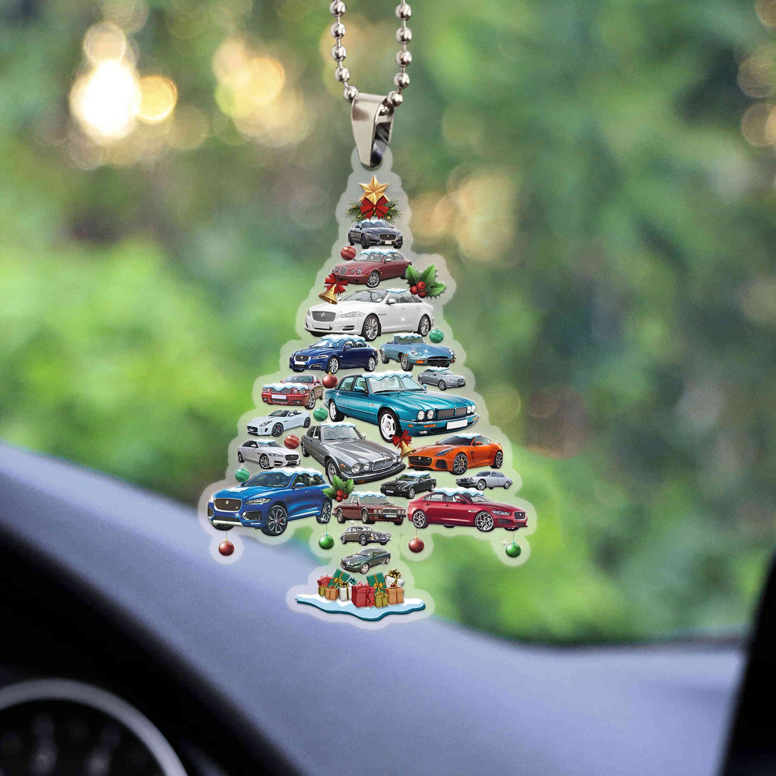 Jaguar In-car Hanging Ornament - Christmas Tree From All Jaguars