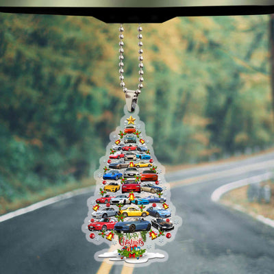 Miata In-car Hanging Ornament - Christmas Tree From All Miatas