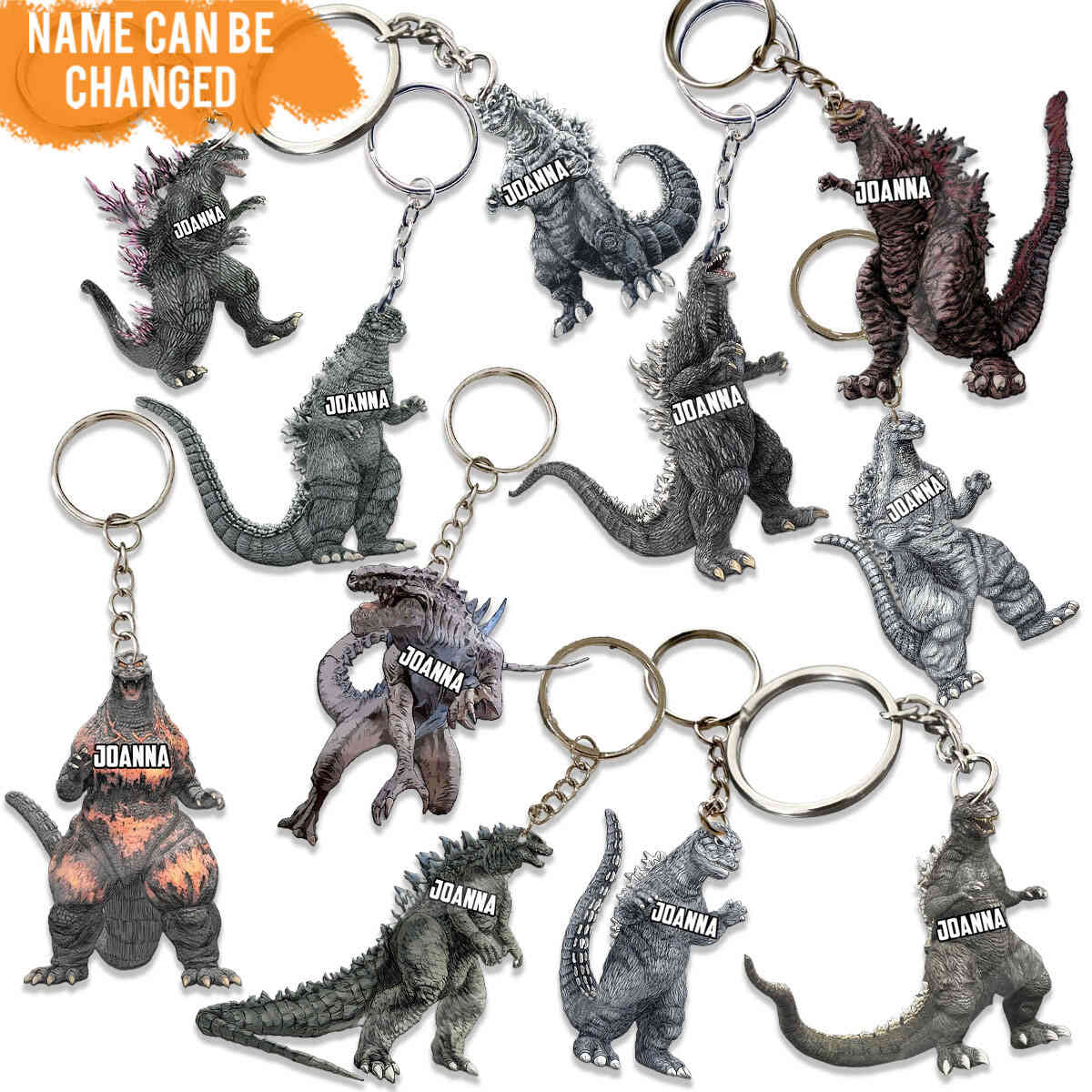 Godzilla keyring 2025