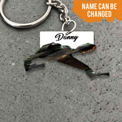 Personalized S.T Ships Collection Keychain