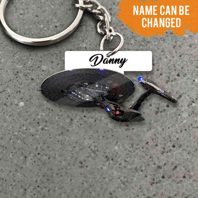 Personalized S.T Ships Collection Keychain