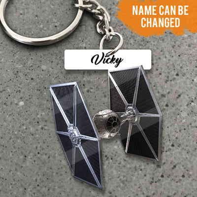 Personalized S.W Ships Collection Keychain