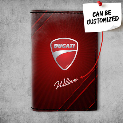 Personalized Ducati Handmade Leather Set