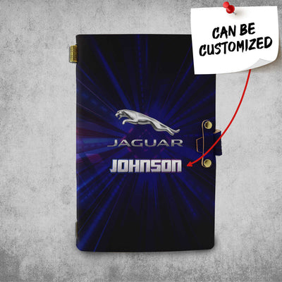 Personalized Jaguar Handmade Leather Set
