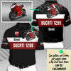 Personalized Ducati Short Sleeve Polo T-Shirt