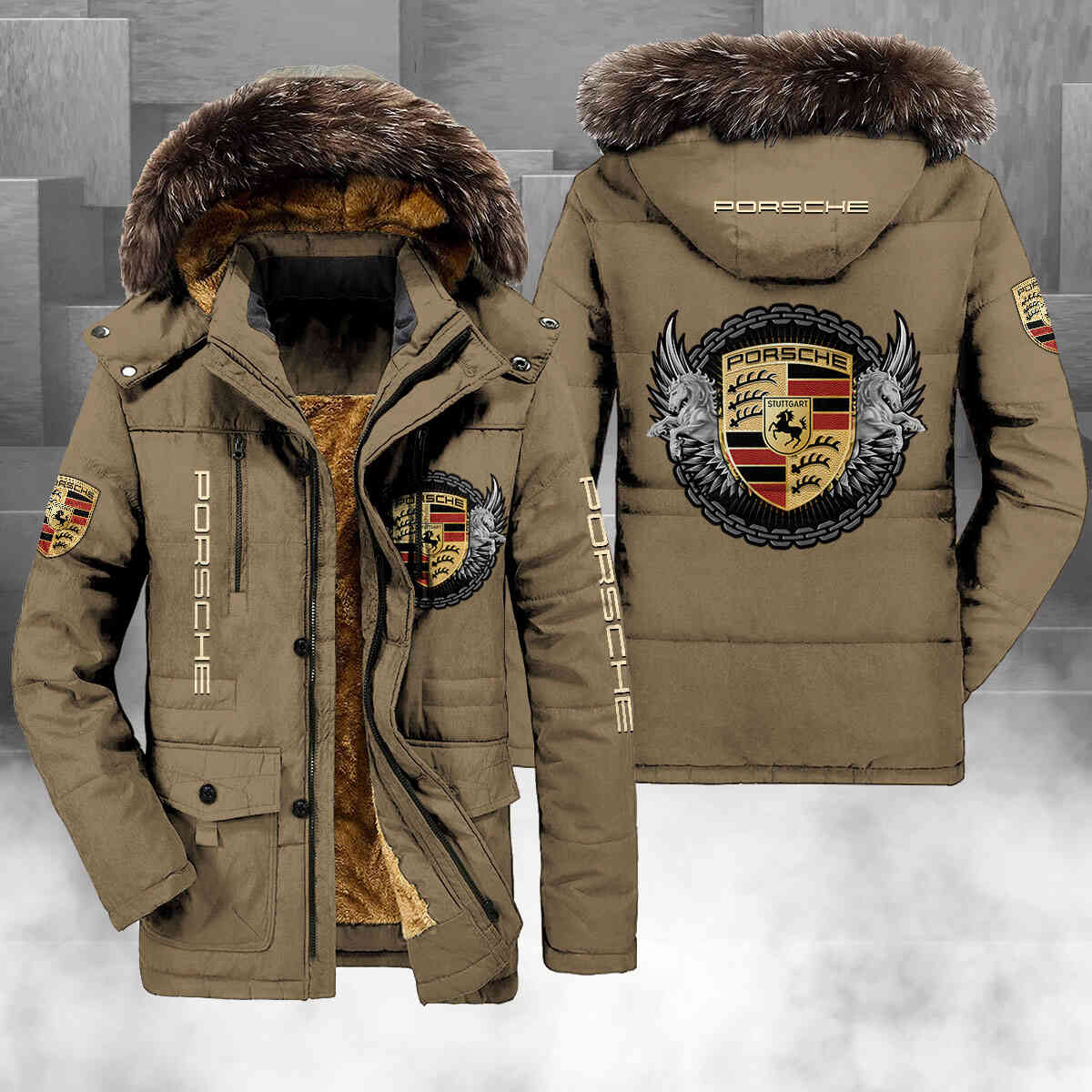 911 Art Premium Parka Jacket