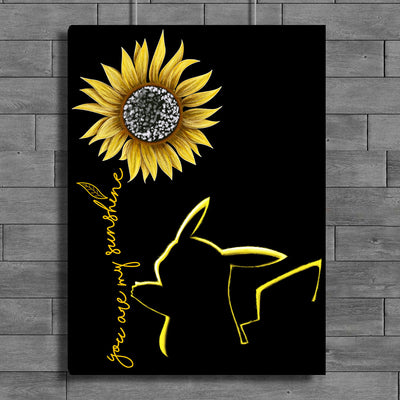 You Are My Sunshine Canvas Wall Art (no.3)