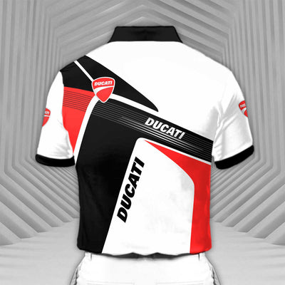 Ducati-RCV1 Racing Series Short Sleeve Polo T-Shirt