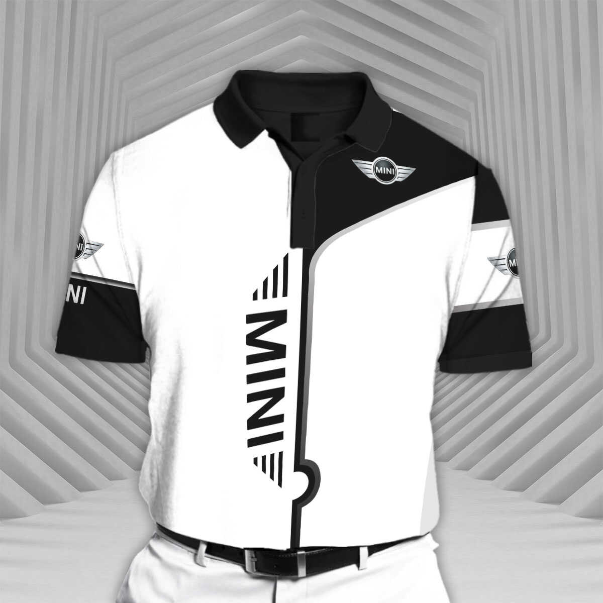 Mini-RCV1 Racing Series Short Sleeve Polo T-Shirt