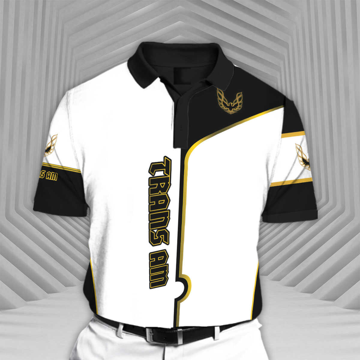 Firebird/Trans Am RCV1 Racing Series Short Sleeve Polo T-Shirt