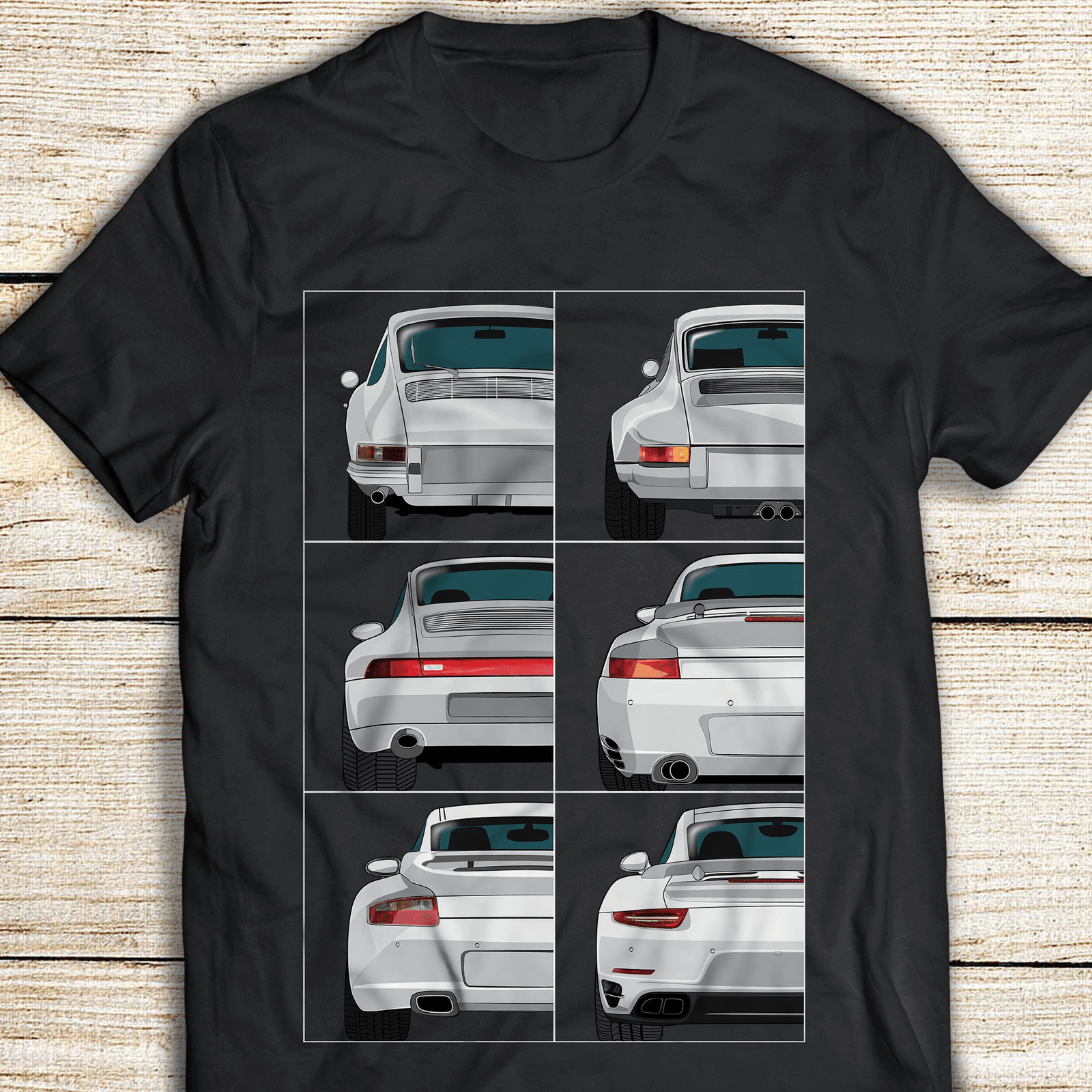 911 Rear View Collection T-shirt