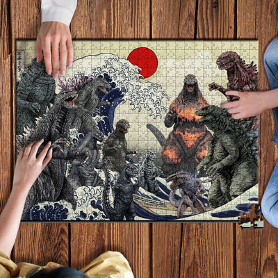 Godzilla Collection Jigsaw Puzzles