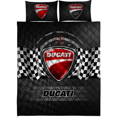 Sensational Ducati Art Quilt Bedding Set