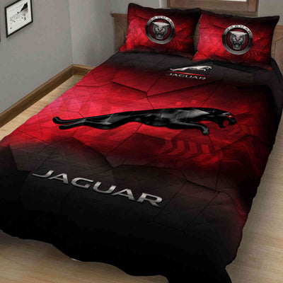 Sensational Jaguar Art Quilt Bedding Set