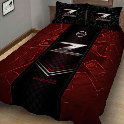 Sensational Z-car Art Quilt Bedding Set