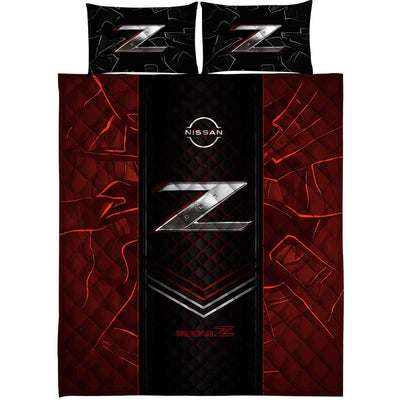 Sensational Z-car Art Quilt Bedding Set