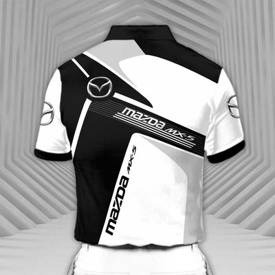 Miata-RCV1 Racing Series Short Sleeve Polo T-Shirt