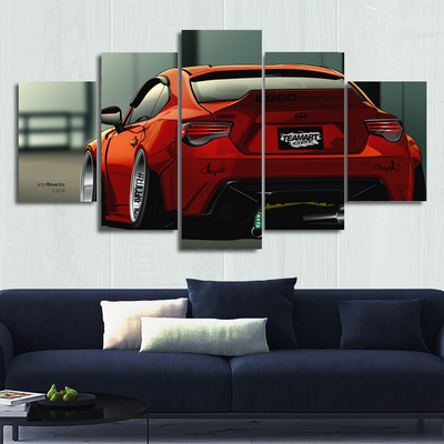 Toyota 86 - Scion FR-S Canvas Wall Art