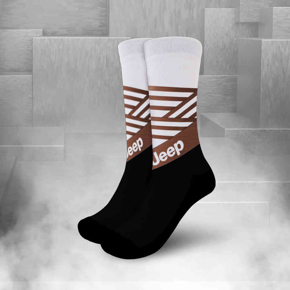 Jeep Art Crew Socks