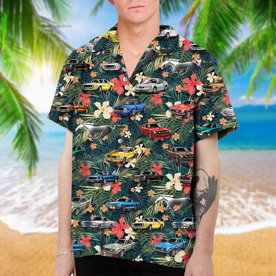 Stang Collection Art Hawaiian Shirt V2