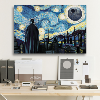 SW Starry Night Framed Canvas Prints