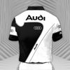 Audi-RCV1 Racing Series Short Sleeve Polo T-Shirt