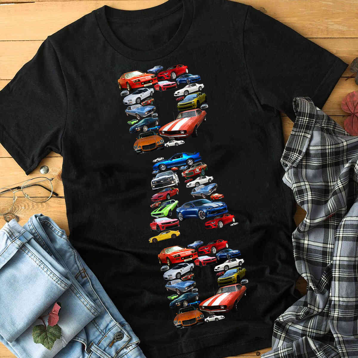 Camaro Dad T-shirt - A Special Gift For Camaro Dads