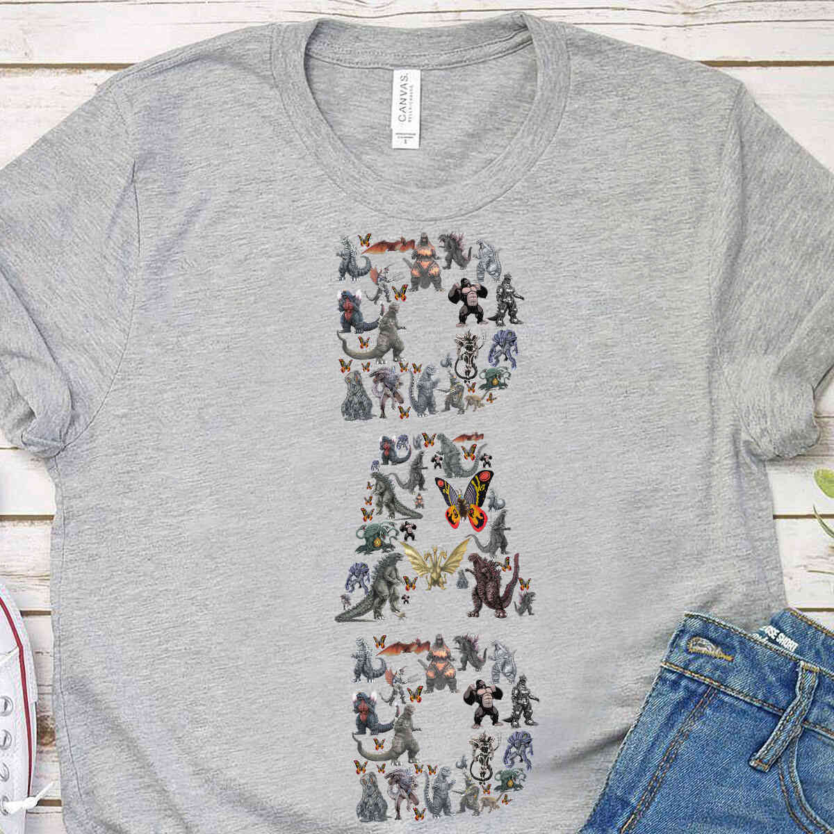 Godzilla Dad T-shirt - A Special Gift For Godzilla Dads