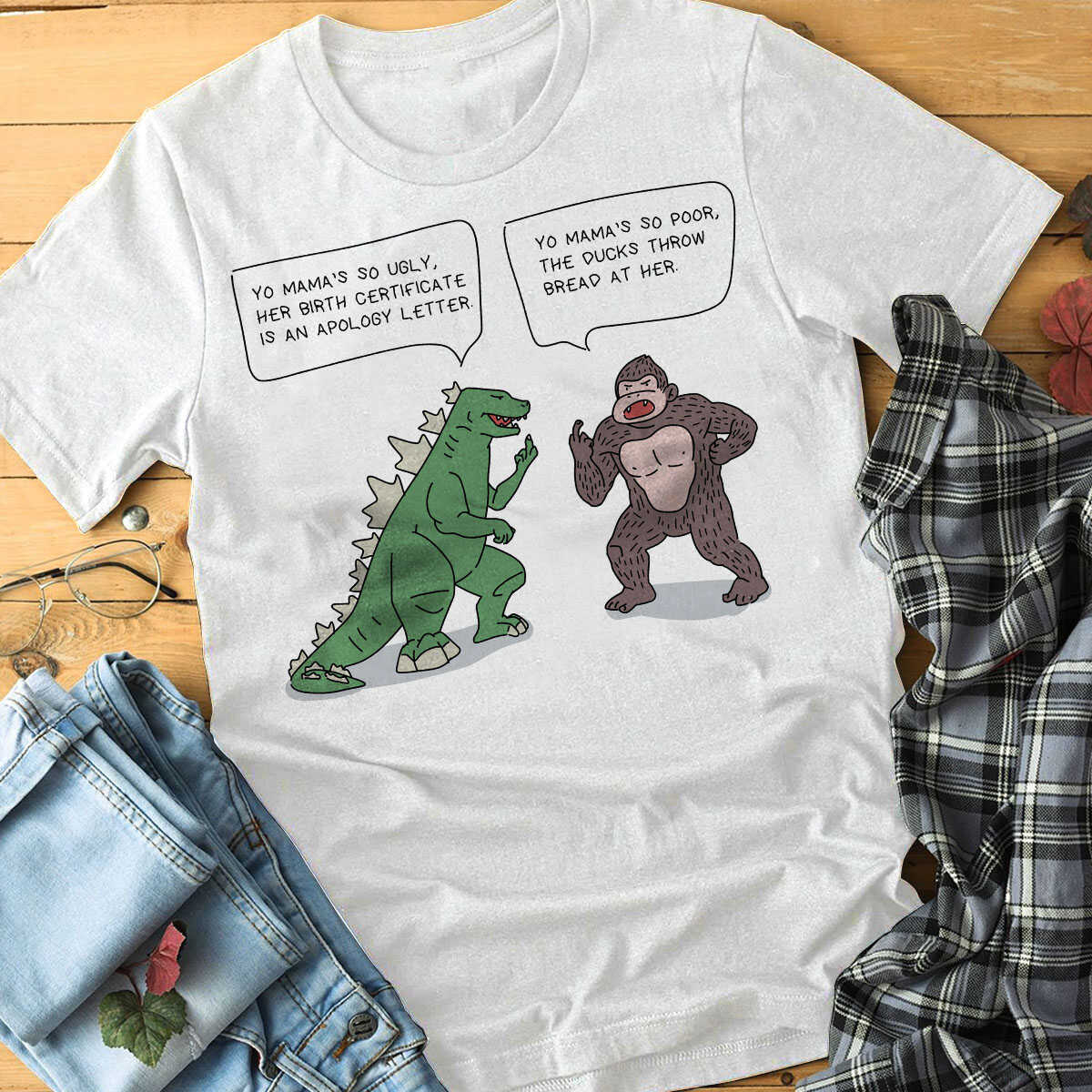 Godzilla vs King Kong v.2 T-shirt