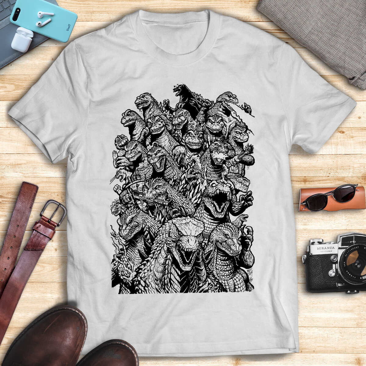 Godzilla Vintage T-shirt V.9 - GODZILLA COLLECTION