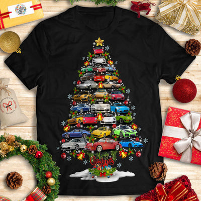 New 911 Christmas T-shirt - Christmas Tree From All 911s
