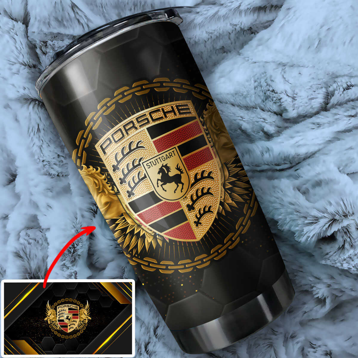 911 Art Stainless Steel Vacuum Insulated Tumbler