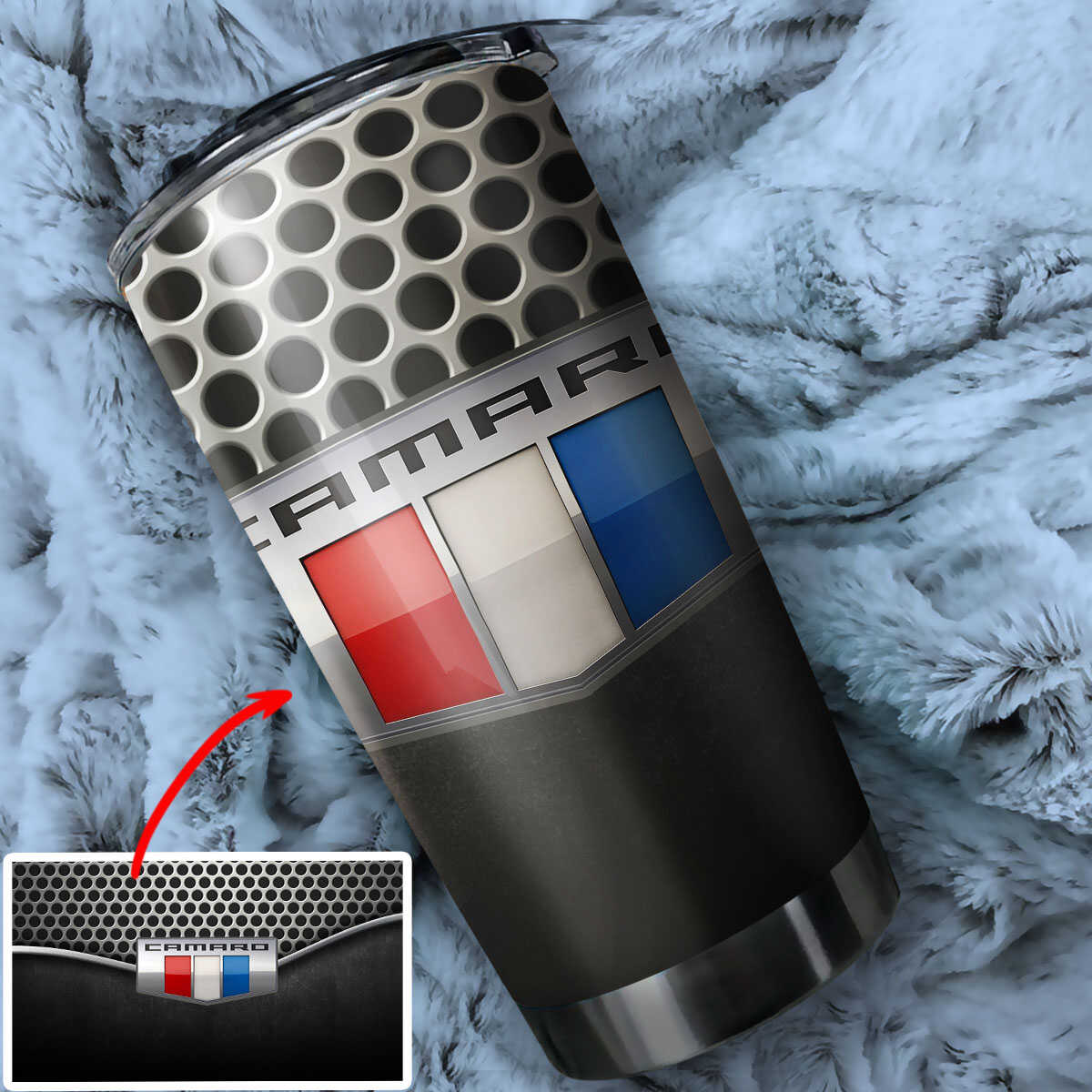 Camaro Art Stainless Steel Vacuum Insulated Tumbler