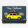 Vintage Christmas Car Wall Decoration